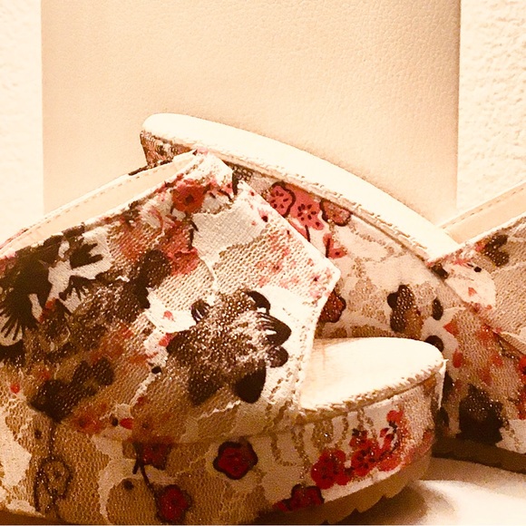 FLASH SALE😍BEAUTIFUL open toe with sparkle glitter all over dressy or casual … - Picture 7 of 16